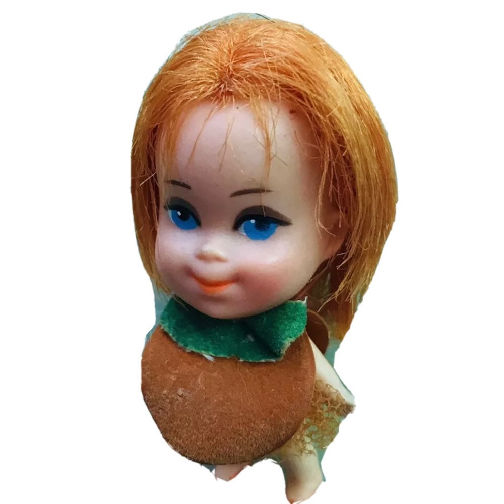 Mattel Liddle Kola Kiddles Olivia Orange Mini Doll